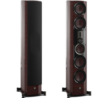 Dali Epikore 11 Maroon Gloss enceintes colonnes 4½ voies haut de gamme finition laquée noyer