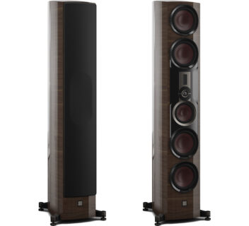 Dali Epikore 11 Walnut High Gloss enceintes colonnes 4½ voies haut de gamme finition laquée noyer